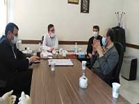 بازدید رئیس دانشکده پزشکی و پیراپزشکی از مرکز آموزشی و درمانی امام رضا (ع)